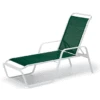 Telescope Casual Vanese Chaise Chair, Outdoor Sling Stack Lounge Chaise