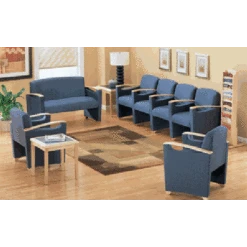 Lesro Somerset F1401G6 Guest Arm Chair, One Seater, Lounge Seating, 400 LB Capacity