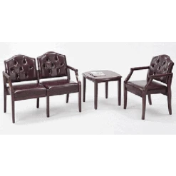 Lesro Ashford D1101G5 Guest Armed Seat, One Seater, Traditional Lounge Seating