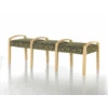 Studio Q Healthcare Interlude Three Seat Bench