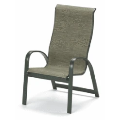 Telescope Casual Primera Chair, Outdoor Sling High Back Stack Chair