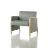Studio Q Healthcare Inspire Bariatric Guest Lobby Chair